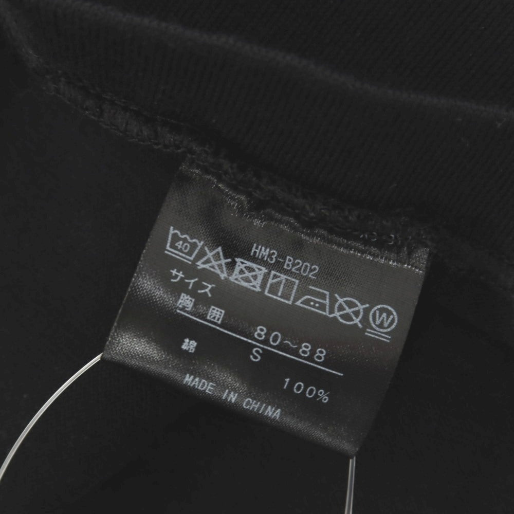 【中古】ヘインズ Hanes コットン クルーネック ノースリーブTシャツ ブラック【サイズS】【 状態ランクA 】【 メンズ 】