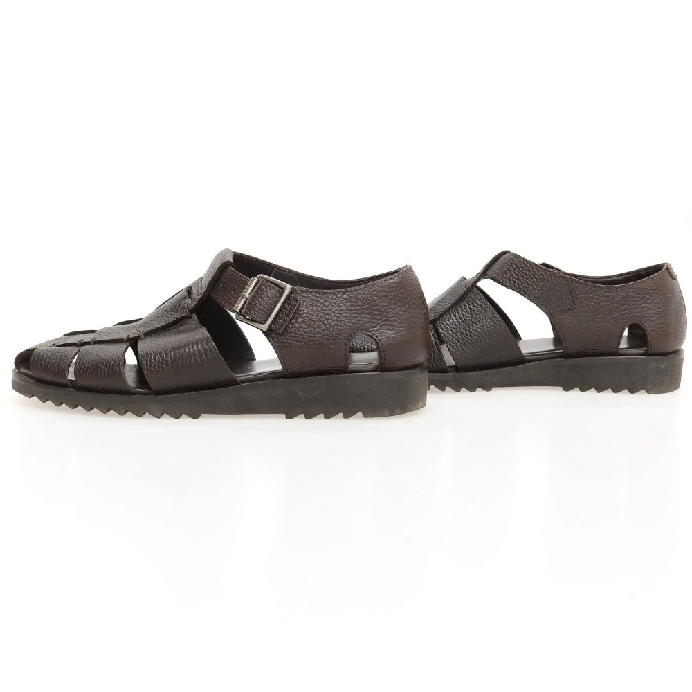 【中古】パラブーツ Paraboot BEAMS F別注 レザー サンダル ダークブラウン【サイズ42】【 状態ランクB 】【 メンズ 】