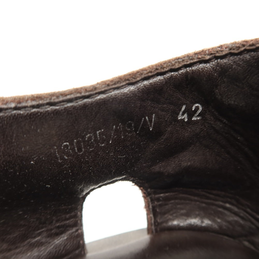 【中古】パラブーツ Paraboot BEAMS F別注 レザー サンダル ダークブラウン【サイズ42】【 状態ランクB 】【 メンズ 】