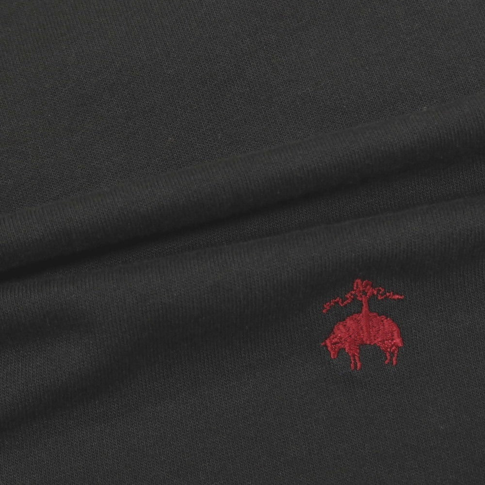 【中古】ブルックスブラザーズ Brooks Brothers コットン クルーネック 半袖ポケットTシャツ ブラック【サイズXL】【 状態ランクA 】【 メンズ 】