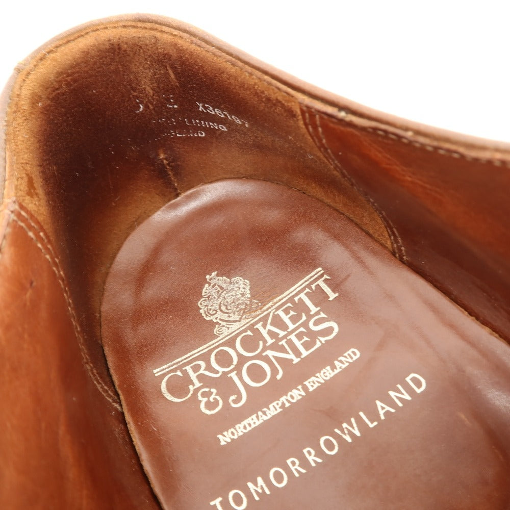 【中古】クロケットアンドジョーンズ CROCKETT&JONES TOMORROWLAND別注 ローファー ブラウン【サイズ9】【 状態ランクC 】【 メンズ 】