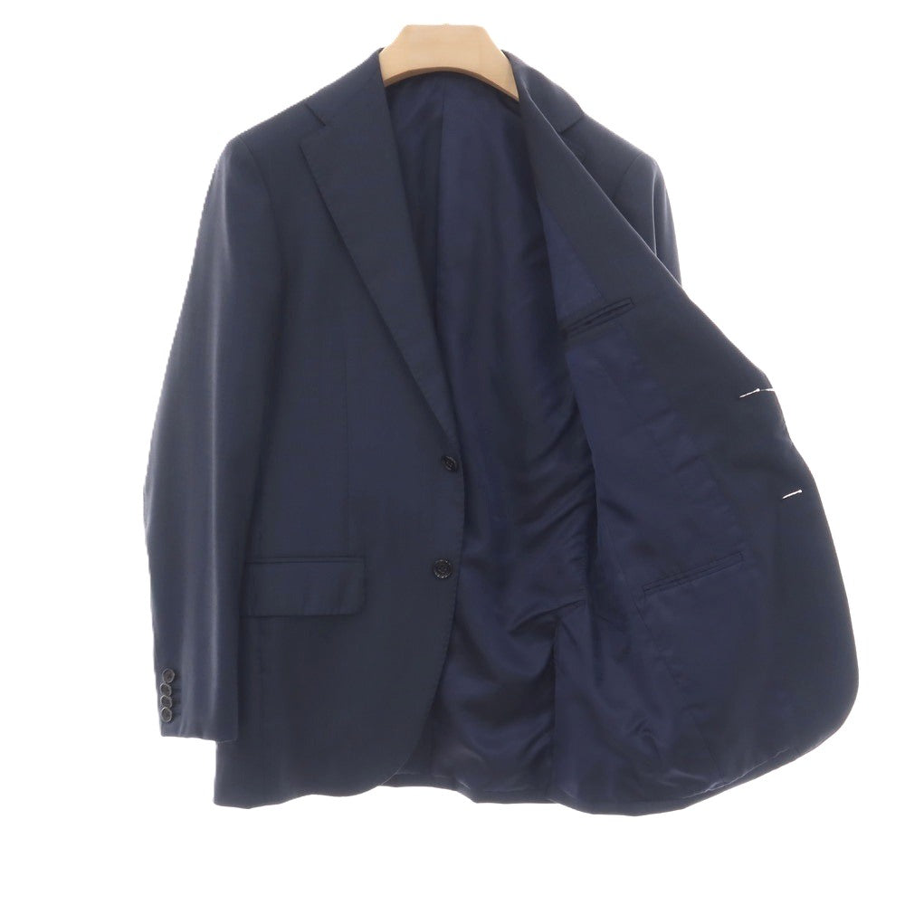 【中古】ブリッラ ペル イル グスト Brilla per il gusto SUPER150’S ウール 3つボタンスーツ ネイビー【サイズ46】【 状態ランクB 】【 メンズ 】