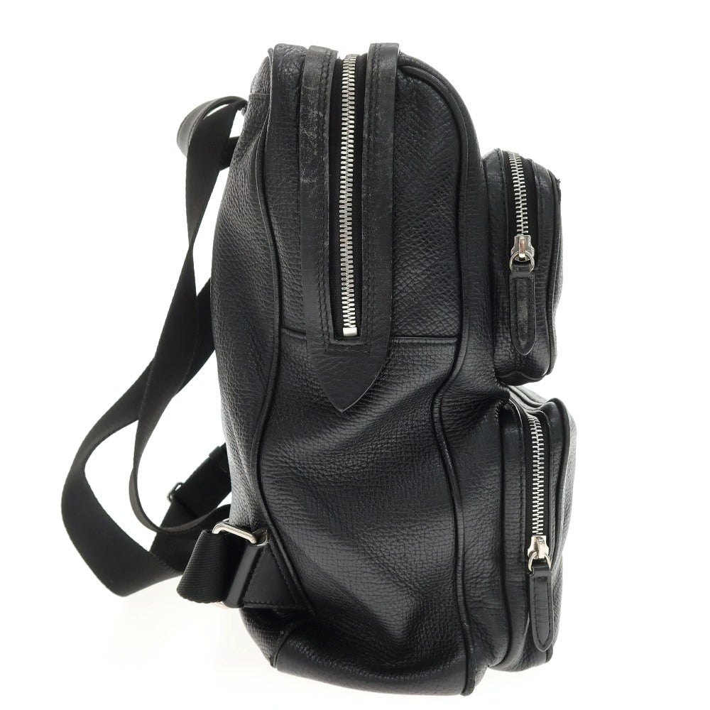 【中古】スマイソン SMYTHSON レザー バックパック・リュック ブラック【 状態ランクD 】【 メンズ 】