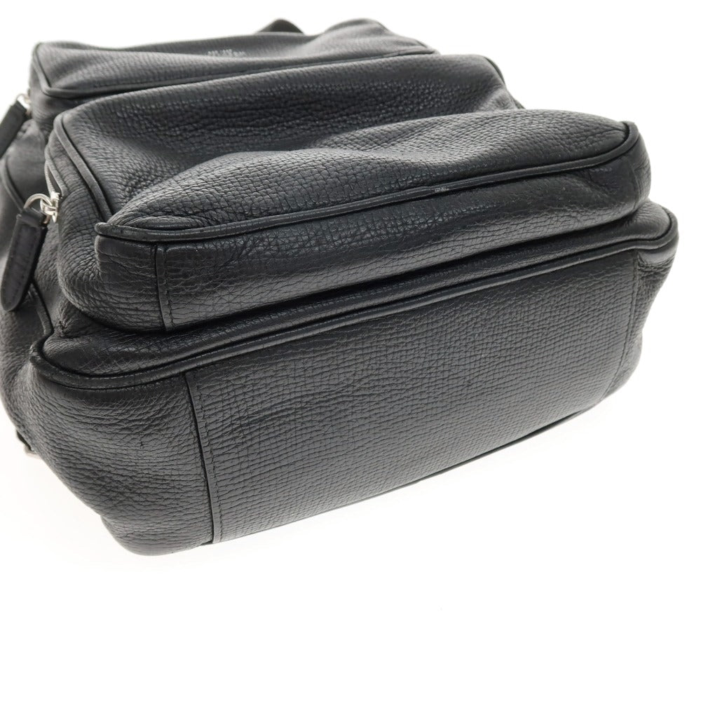 【中古】スマイソン SMYTHSON レザー バックパック・リュック ブラック【 状態ランクD 】【 メンズ 】