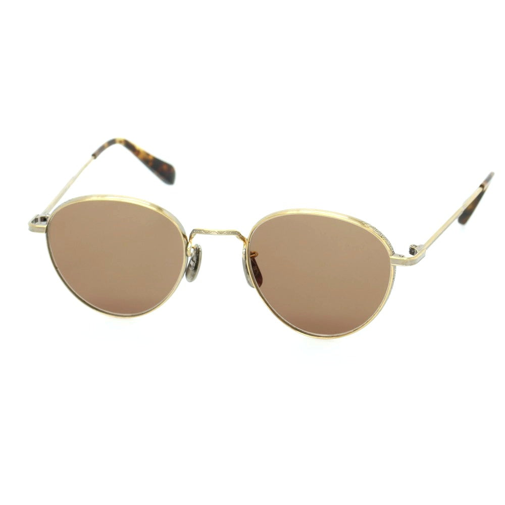 【中古】オリバーピープルズ OLIVER PEOPLES Blackthorne AG-MGM サングラス ゴールド【サイズ49□21_140】【 状態ランクC 】【 メンズ 】