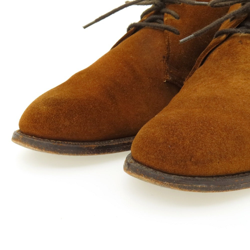 【中古】チーニー CHEANEY スエード ブーツ ブラウン【サイズ7F】【 状態ランクC 】【 メンズ 】