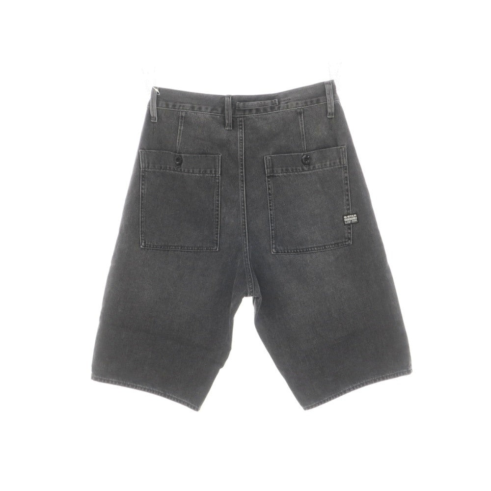 【新品アウトレット】ジースターロウ G-STAR RAW WORKER CHINO RELAXED SHORT デニム ショートパンツ ブラック(グレー)【サイズ30】【 状態ランクN- 】【 メンズ 】