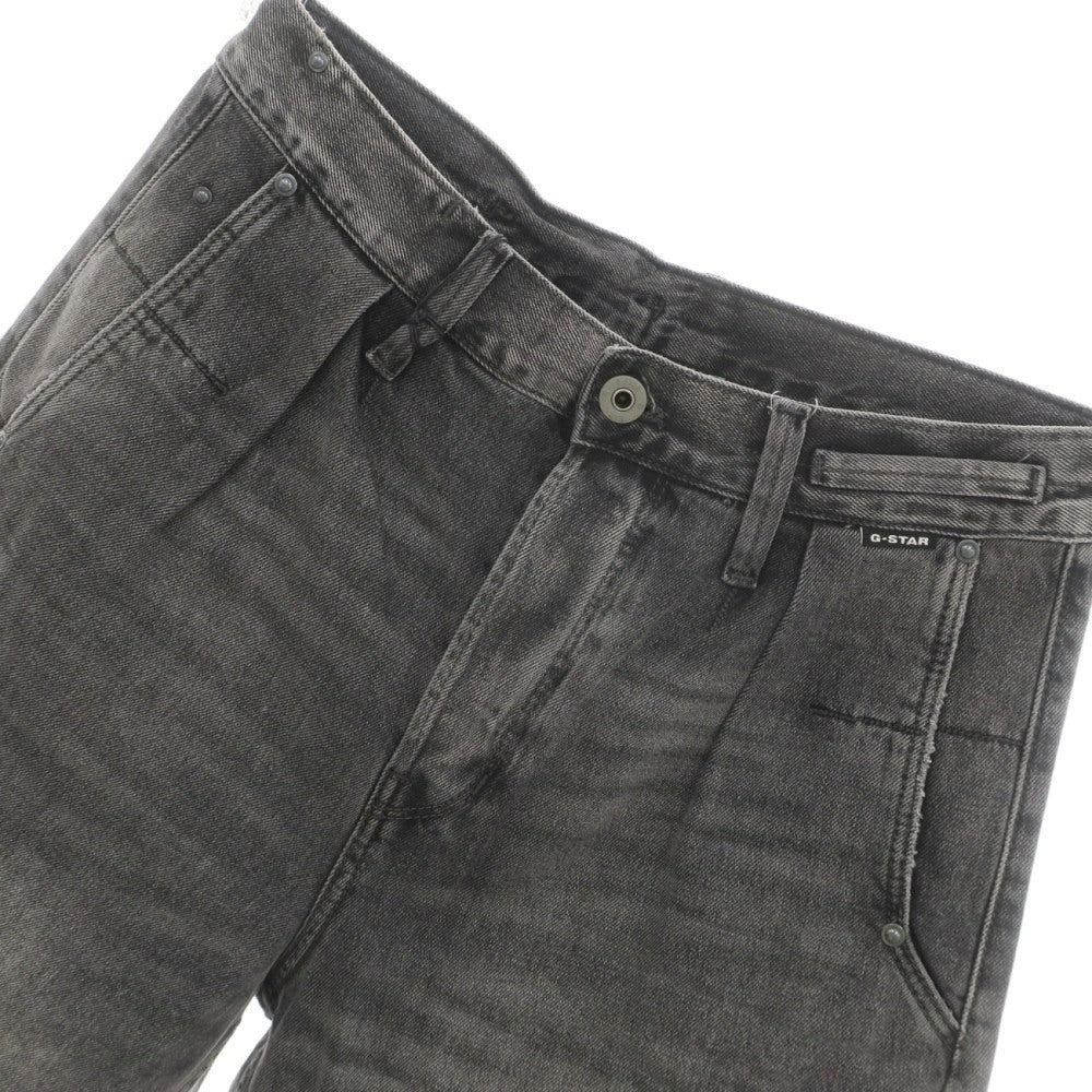 【新品アウトレット】ジースターロウ G-STAR RAW WORKER CHINO RELAXED SHORT デニム ショートパンツ ブラック(グレー)【サイズ30】【 状態ランクN- 】【 メンズ 】