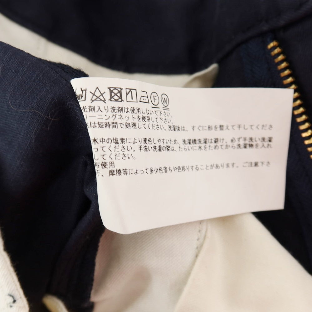 【中古】ウールリッチ WOOLRICH コットン チノ ショートパンツ ネイビー【サイズM】【 状態ランクB 】【 メンズ 】