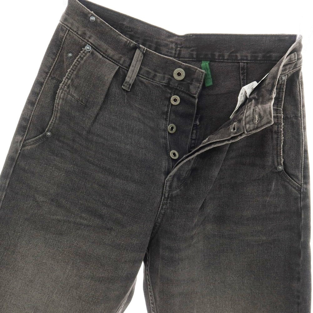 【新品アウトレット】ジースターロウ G-STAR RAW WORKER CHINO RELAXED SHORT デニム ショートパンツ ブラック(グレー)【サイズ28】【 状態ランクN- 】【 メンズ 】