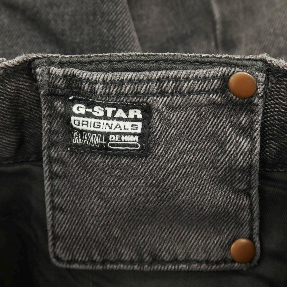 【新品アウトレット】ジースターロウ G-STAR RAW WORKER CHINO RELAXED SHORT デニム ショートパンツ ブラック(グレー)【サイズ28】【 状態ランクN- 】【 メンズ 】