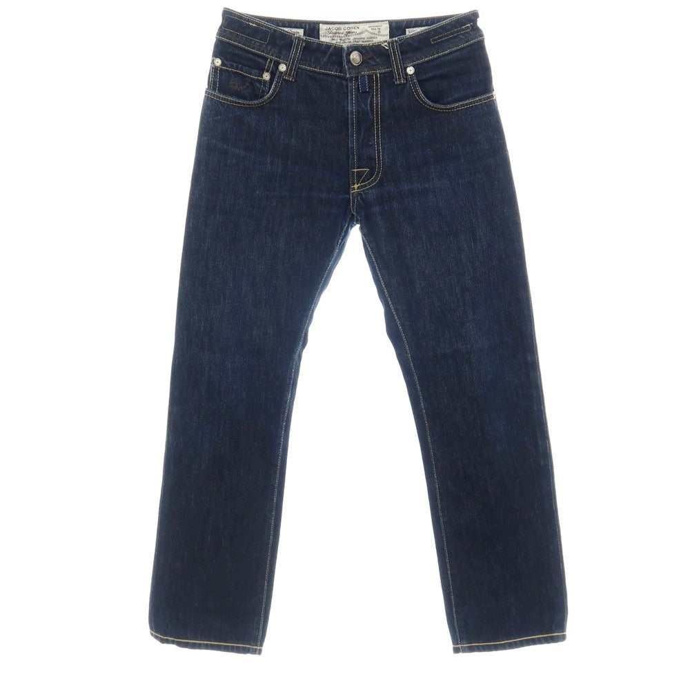 【中古】ヤコブコーエン JACOB COHEN J688 コットン デニムパンツ ジーンズ ネイビー【サイズ30】【 状態ランクB 】【 メンズ 】