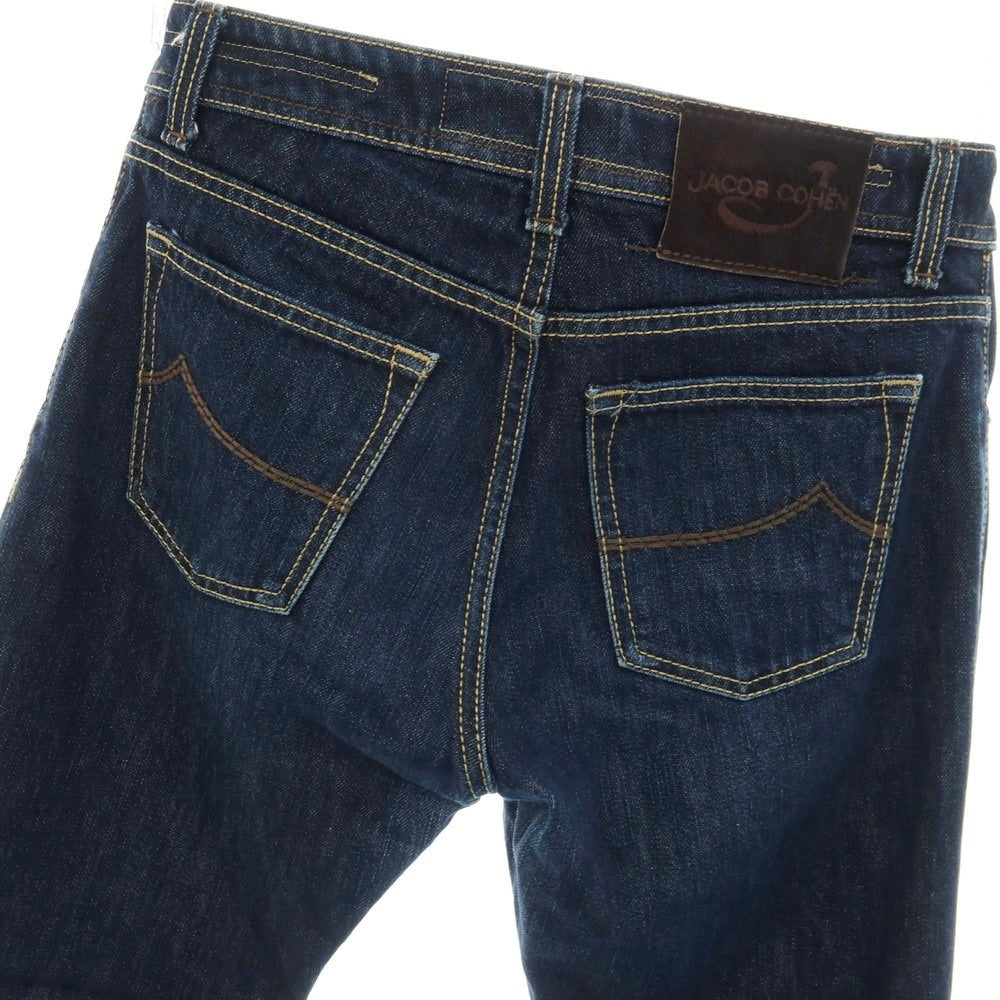 【中古】ヤコブコーエン JACOB COHEN J688 コットン デニムパンツ ジーンズ ネイビー【サイズ30】【 状態ランクB 】【 メンズ 】