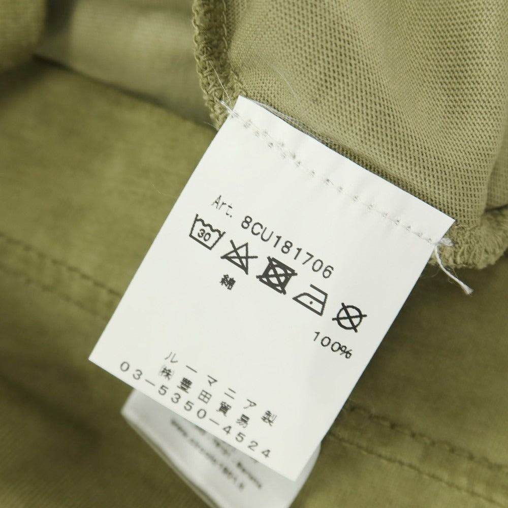 【中古】チルコロ1901 CIRCOLO 1901 コットン クルーネック 半袖Tシャツ オリーブ【サイズS】【 状態ランクA 】【 メンズ 】