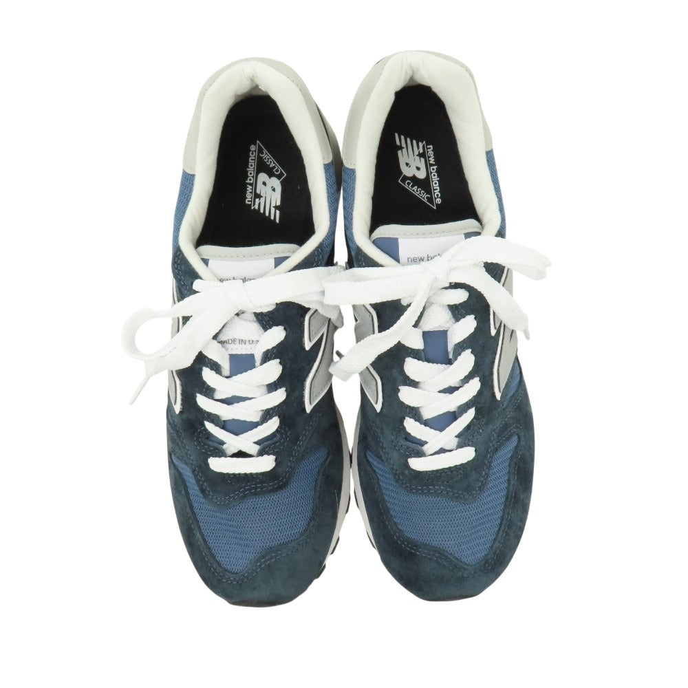 【中古】ニューバランス NEW BALANCE U1300NY maide in USA ヌバック スニーカー ネイビー【サイズ26.5】【 状態ランクA 】【 メンズ 】