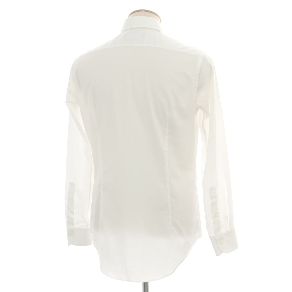 【中古】メイカーズシャツ カマクラ Makers Shirt 鎌倉 Easy Care PALPA コットンポリエステル レギュラーカラー ドレスシャツ ホワイト【サイズ38】【 状態ランクB 】【 メンズ 】