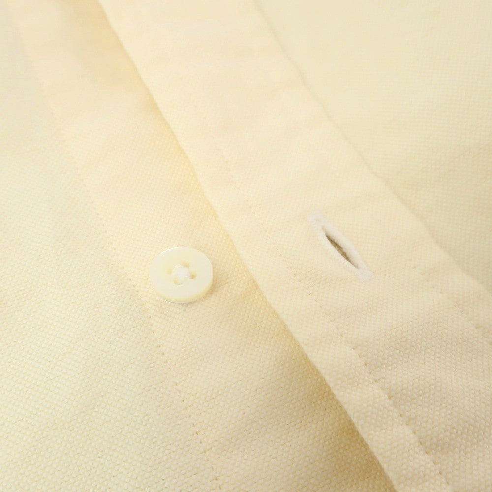【中古】メイカーズシャツ カマクラ Makers Shirt 鎌倉 オックスフォード ボタンダウン カジュアルシャツ ライトイエロー【サイズ表記なし(XS位)】【 状態ランクB 】【 メンズ 】
