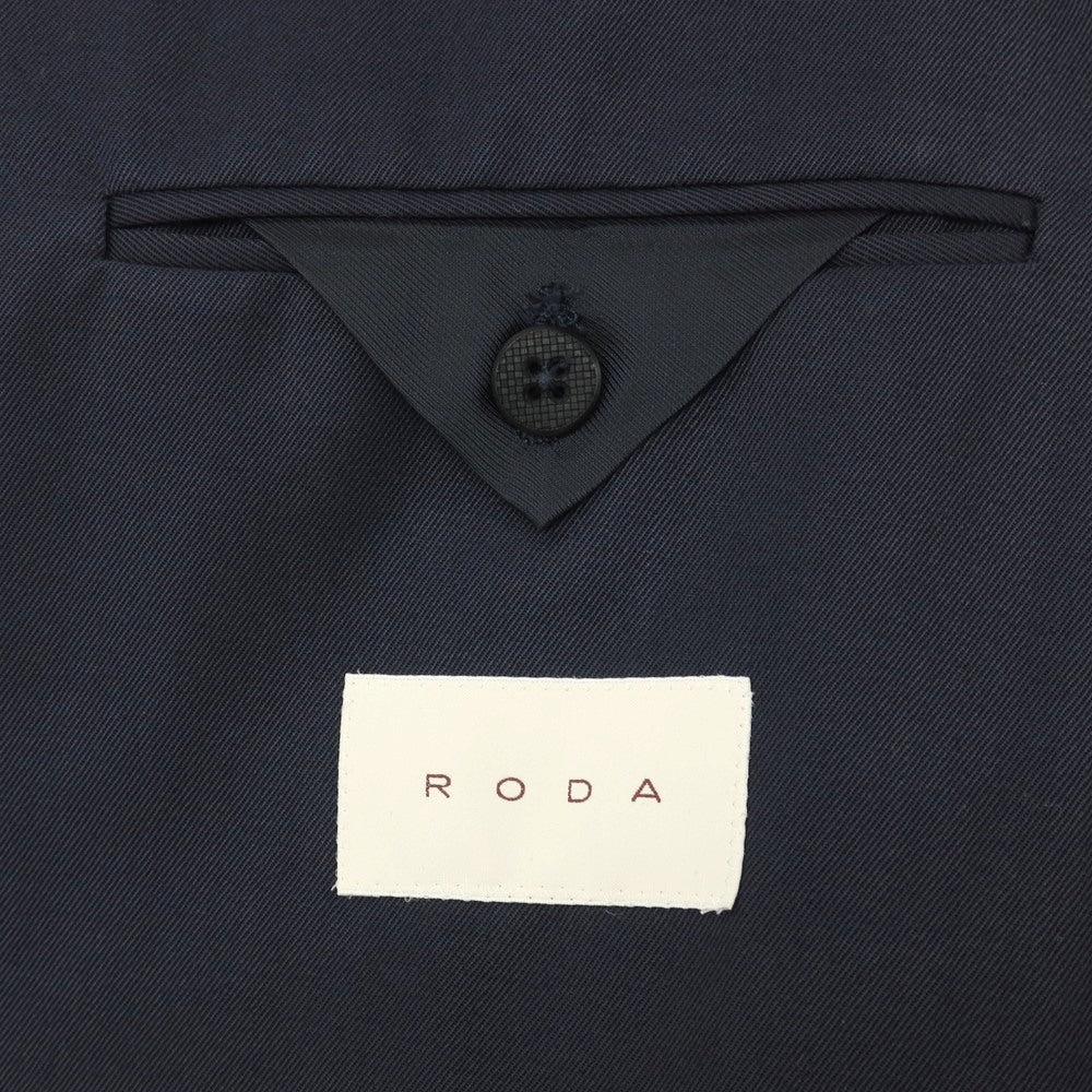 【中古】ロダ RODA ウール 3B テーラードジャケット ダークネイビー【サイズ48】【 状態ランクB 】【 メンズ 】
