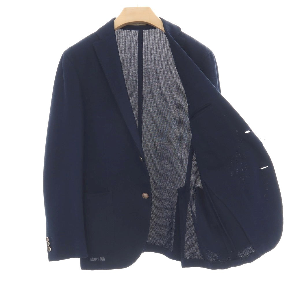 【中古】ボリオリ BOGLIOLI DOVER コットン 3B カジュアルジャケット ネイビー【サイズ48】【 状態ランクB 】【 メンズ 】