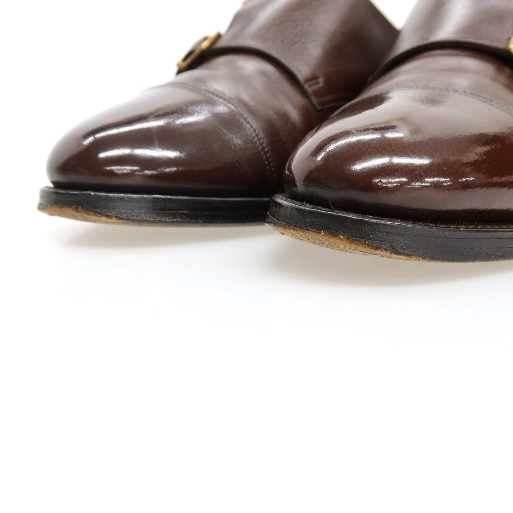 【中古】ジョンロブ John Lobb WILLIAM グレインレザー ドレスシューズ ブラウン【サイズ9 1/2 EE】【 状態ランクC 】【 メンズ 】