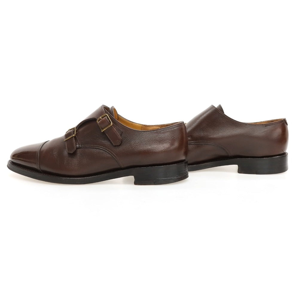 【中古】ジョンロブ John Lobb WILLIAM グレインレザー ドレスシューズ ブラウン【サイズ9 1/2 EE】【 状態ランクC 】【 メンズ 】