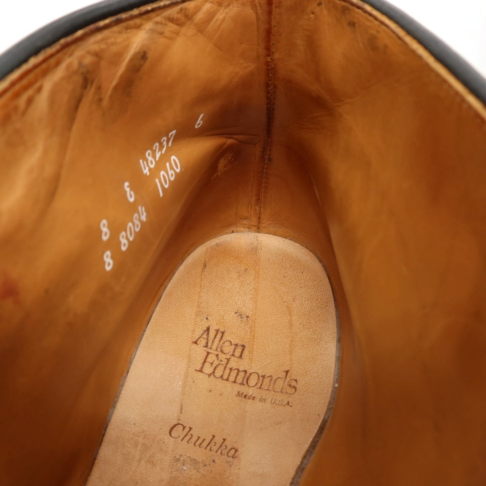 【中古】アレンエドモンズ Allen Edmonds YARMOUTH コードバン ブーツ ブラウン【サイズ8 E】【 状態ランクB 】【 メンズ 】