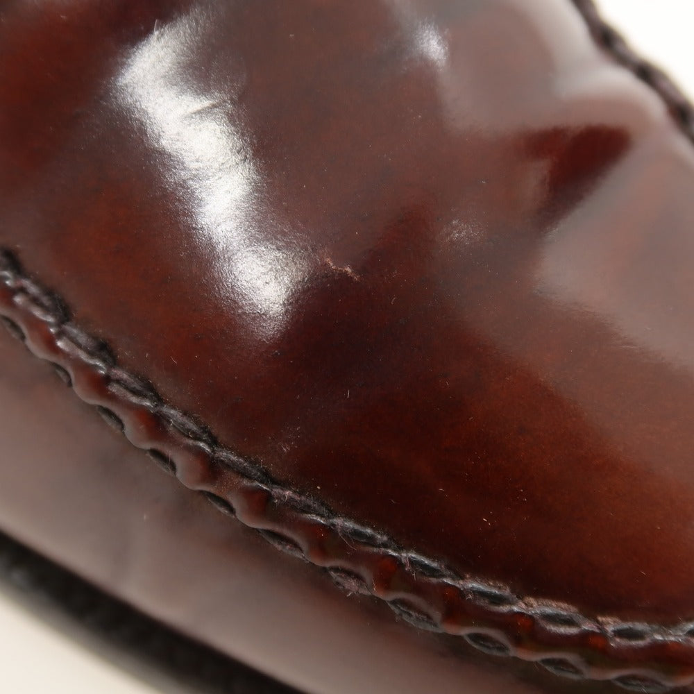 【中古】アレンエドモンズ Allen Edmonds HINSDALE コードバン ローファー ブラウン【サイズ8 E】【 状態ランクB 】【 メンズ 】