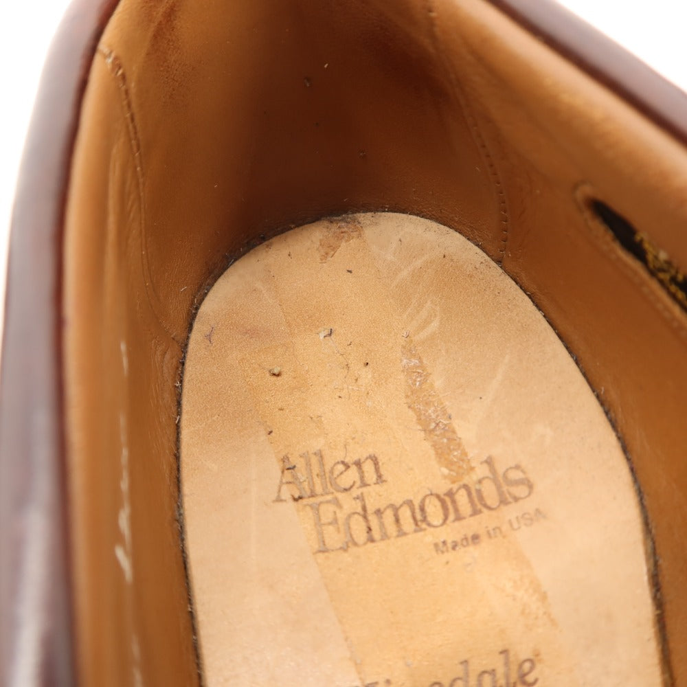 【中古】アレンエドモンズ Allen Edmonds HINSDALE コードバン ローファー ブラウン【サイズ8 E】【 状態ランクB 】【 メンズ 】