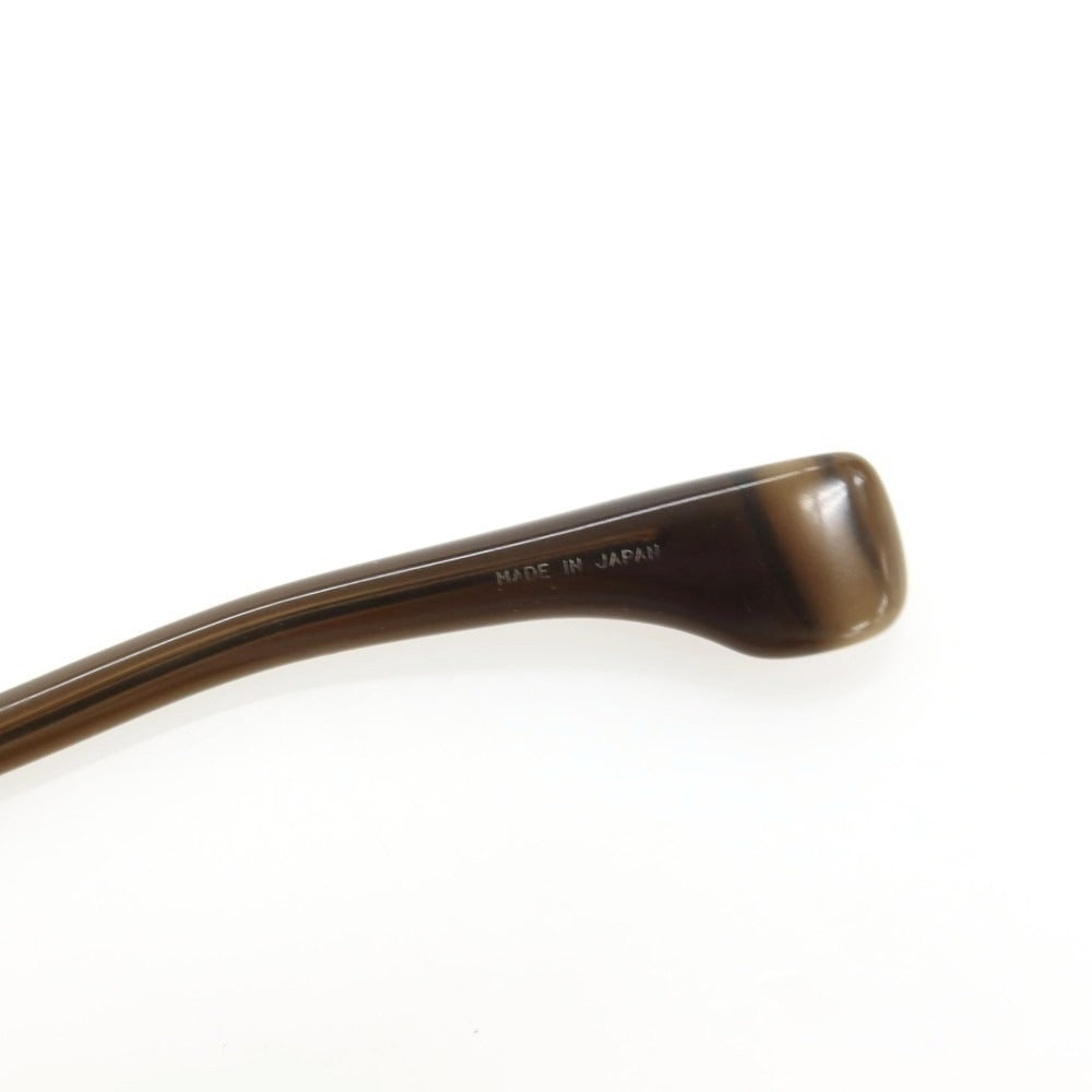【中古】フォーナインズ 999.9 プラスチック×チタン メガネ ブラウン【サイズ55□17_146】【 状態ランクC 】【 メンズ 】
