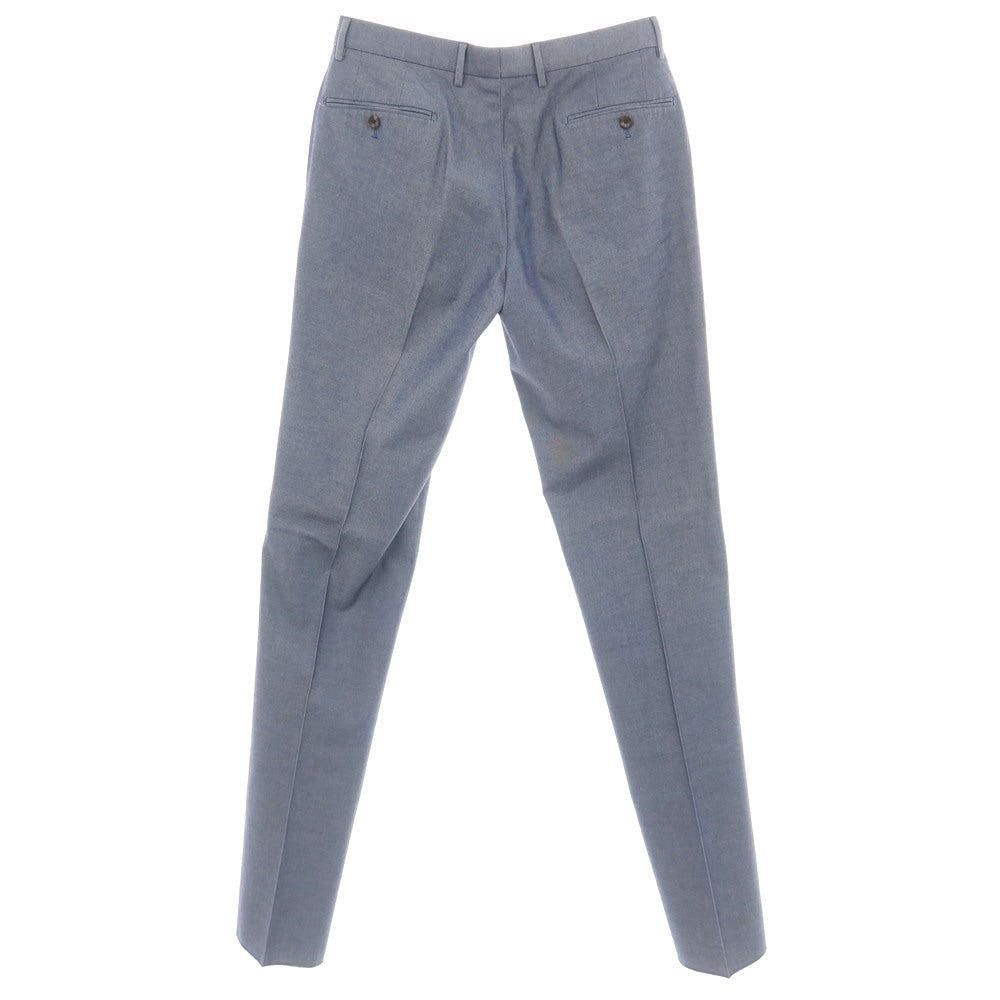 【中古】グリーンレーベルリラクシング green label relaxing ストレッチ コットンポリエステル カジュアルスラックスパンツ ネイビーブルー【サイズM】【 状態ランクB 】【 メンズ 】