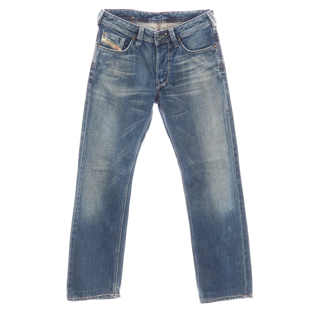 【中古】ディーゼル DIESEL コットン デニムパンツ ジーンズ ブルーネイビー【サイズ29】【 状態ランクC 】【 メンズ 】
