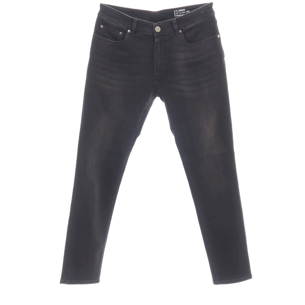 【中古】ピーティートリノ デニム PT TORINO DENIM ROCK ストレッチ コットン デニムパンツ ブラック【サイズ33】【 状態ランクB 】【 メンズ 】