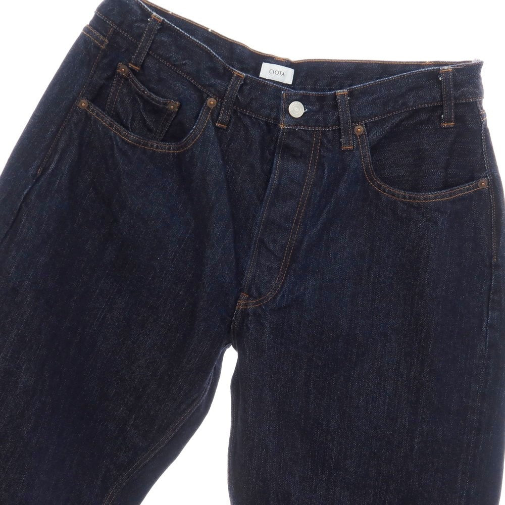 【中古】シオタ CIOTA 2026年春夏 コットン系 デニムパンツ ジーンズ ネイビー【サイズ表記なし(M位)】【 状態ランクA 】【 メンズ 】