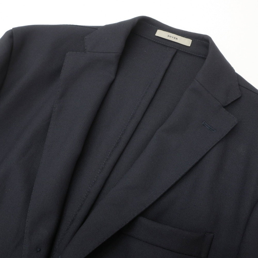 【中古】ボリオリ BOGLIOLI DOVER ウール 3B テーラードジャケット ブラックネイビー【サイズ48】【 状態ランクC 】【 メンズ 】
