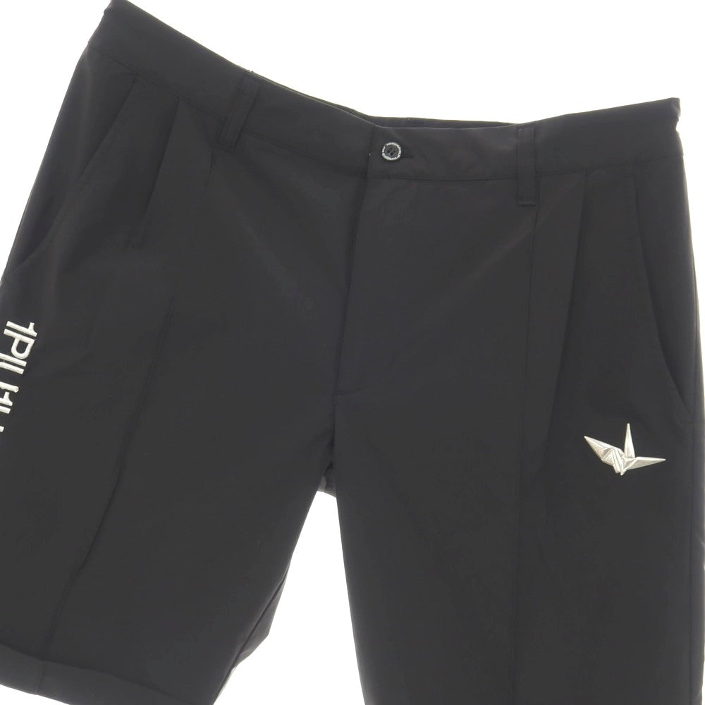 【中古】ウノピュウノウグァーレトレ 1piu1uguale3 GOLF ポリエステル ショートパンツ ブラック【サイズ6】【 状態ランクB 】【 メンズ 】