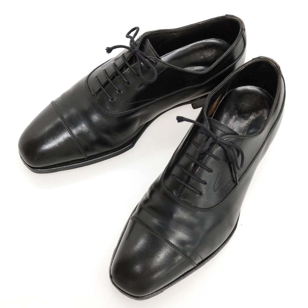 【中古】エドワードグリーン EDWARD GREEN GLADSTONE カーフ レザー ドレスシューズ ブラック【サイズ6】【 状態ランクC 】【 メンズ 】
