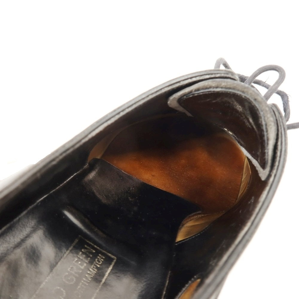【中古】エドワードグリーン EDWARD GREEN GLADSTONE カーフ レザー ドレスシューズ ブラック【サイズ6】【 状態ランクC 】【 メンズ 】