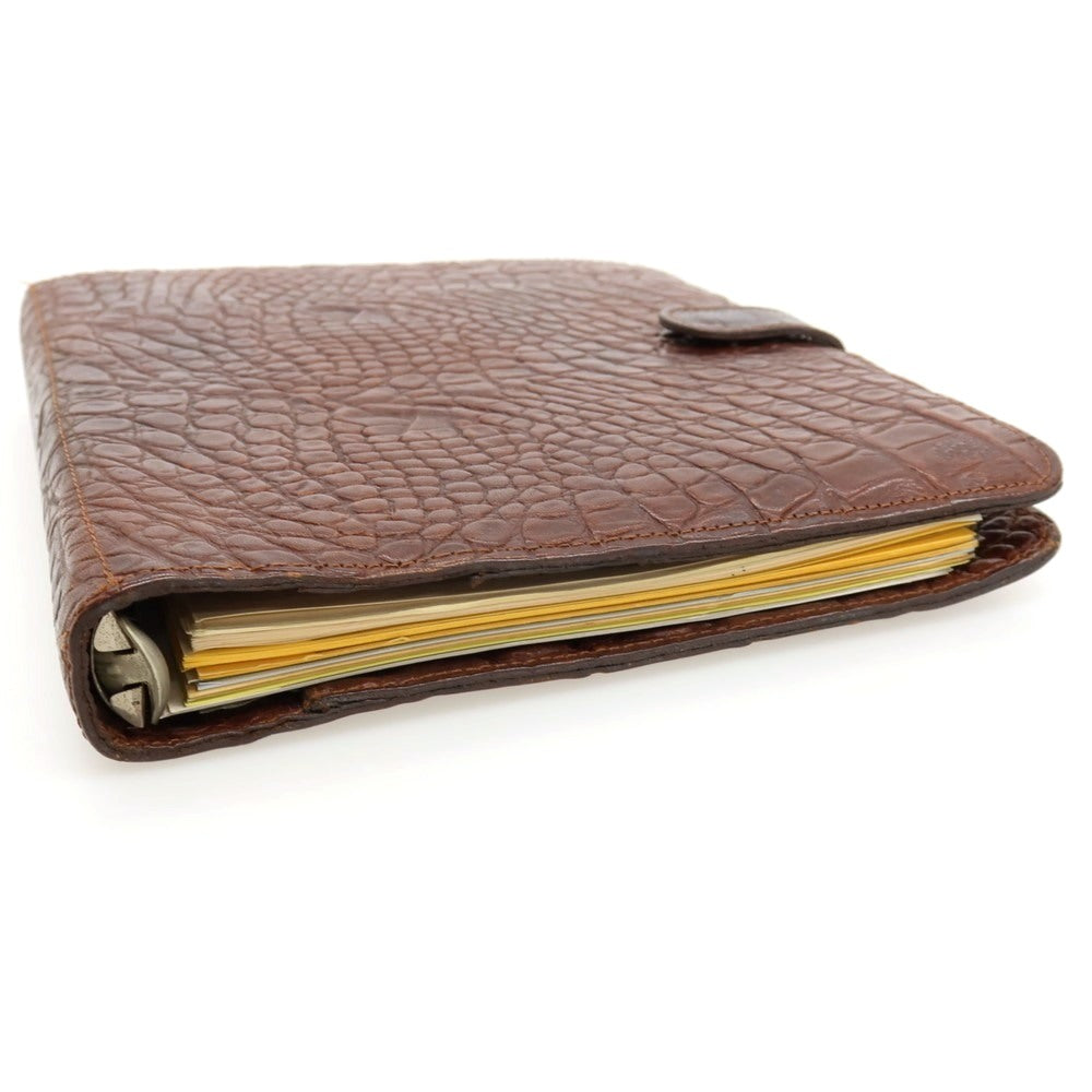【中古】マルベリー MULBERRY レザー 手帳 ブラウン【 状態ランクC 】【 メンズ 】