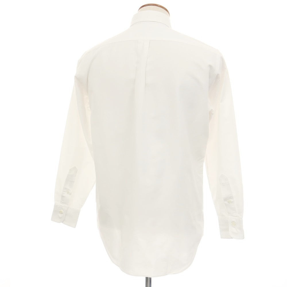 【中古】メイカーズシャツ カマクラ Makers Shirt 鎌倉 コットン ボタンダウン ドレスシャツ ホワイト【サイズ39】【 状態ランクB 】【 メンズ 】
