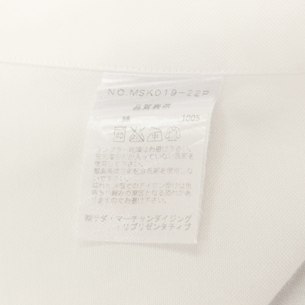 【中古】メイカーズシャツ カマクラ Makers Shirt 鎌倉 コットン ボタンダウン ドレスシャツ ホワイト【サイズ39】【 状態ランクC 】【 メンズ 】
