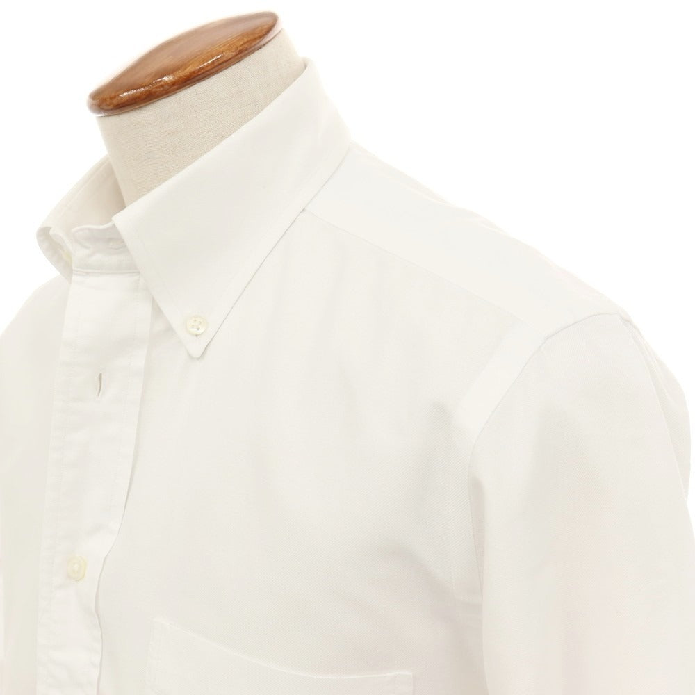 【中古】メイカーズシャツ カマクラ Makers Shirt 鎌倉 コットン ボタンダウン ドレスシャツ ホワイト【サイズ40】【 状態ランクC 】【 メンズ 】