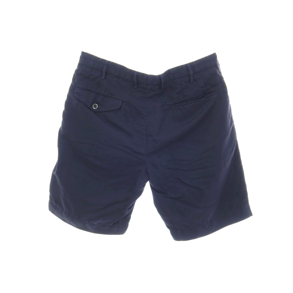 【中古】インコテックス INCOTEX CHINOLINO リネンコットン ショートパンツ ネイビー【サイズ48】【 状態ランクB 】【 メンズ 】