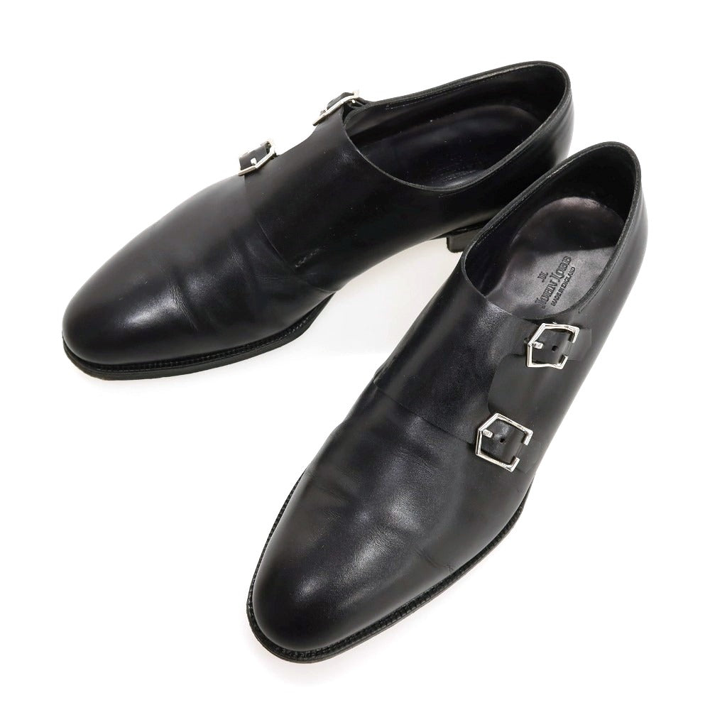 【中古】ジョンロブ John Lobb 2010イヤーモデル ミスティカーフ ドレスシューズ ブラック【サイズ7 E】【 状態ランクB 】【 メンズ 】