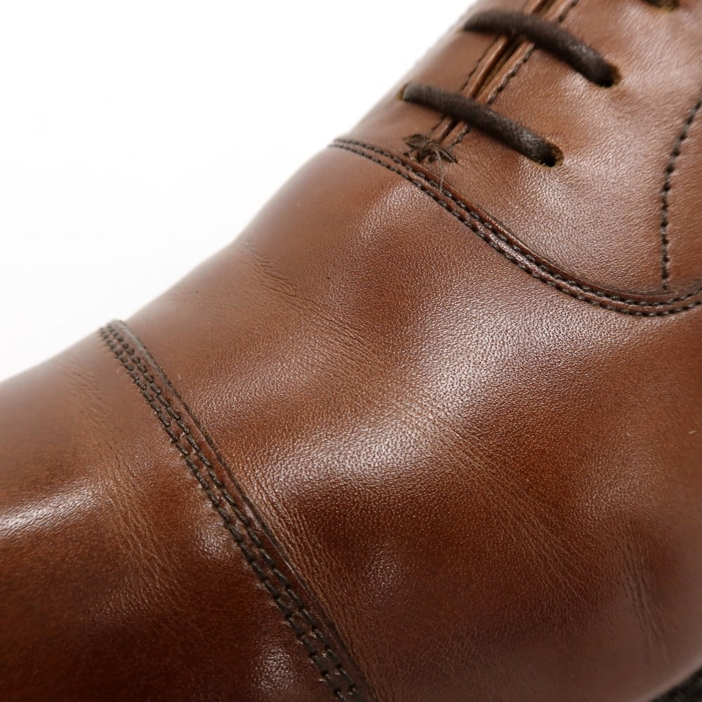 【中古】クロケットアンドジョーンズ CROCKETT&JONES HALLAM 5057 14 ポールスミス ドレスシューズ ブラウン【サイズ7 1/2 E】【 状態ランクB 】【 メンズ 】