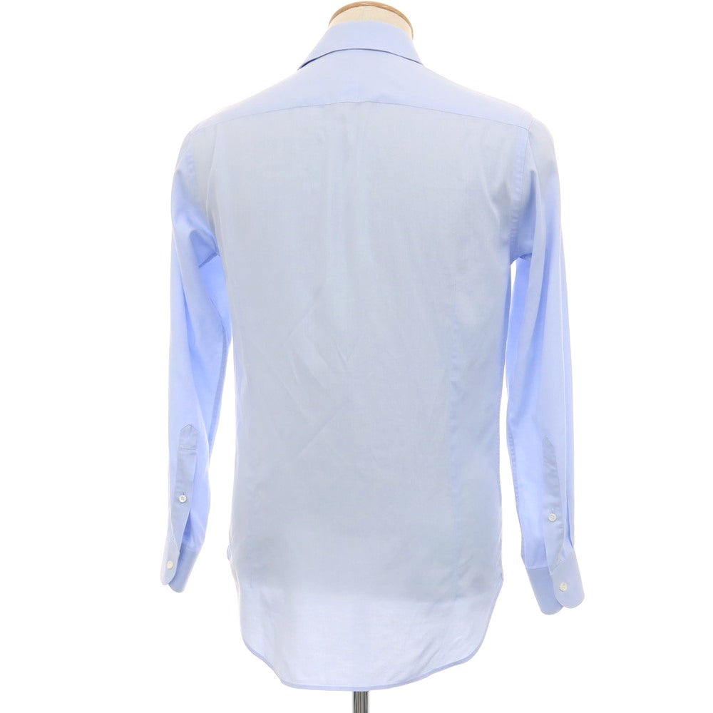 【中古】オリアン ORIAN BEAMS F別注 コットン ワイドカラー ドレスシャツ ライトブルー【サイズ37】【 状態ランクC 】【 メンズ 】
