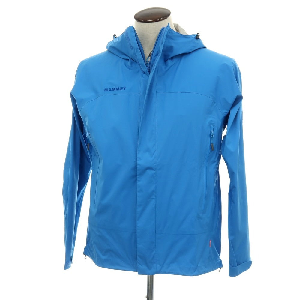 【中古】マムート Mammut ナイロン フーデッド シェルジャケット ブルー【サイズASIA L】【 状態ランクC 】【 メンズ 】