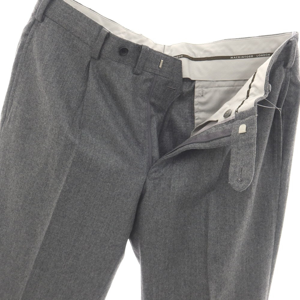 【中古】マッキントッシュ Mackintosh SUPER120’S ウール ドレススラックスパンツ グレー【サイズ91】【 状態ランクB 】【 メンズ 】