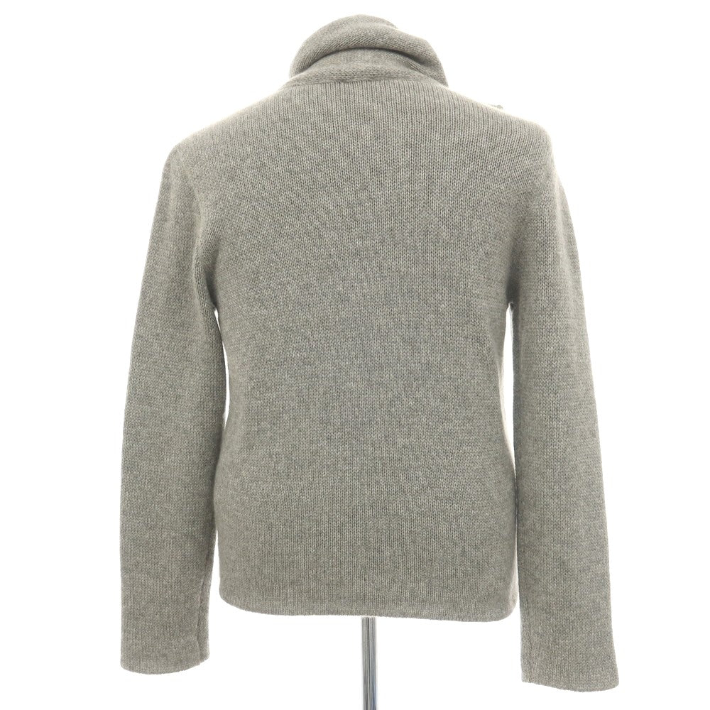 【中古】ジョルジオアルマーニ GIORGIO ARMANI カシミヤ カーディガン グレー【サイズ52】【 状態ランクB 】【 メンズ 】
