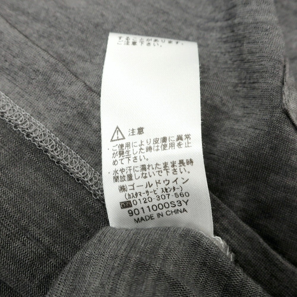 【中古】アイスブレーカー icebreaker メリノウールナイロン クルーネック 半袖ポケットTシャツ グレー【サイズM】【 状態ランクB 】【 メンズ 】