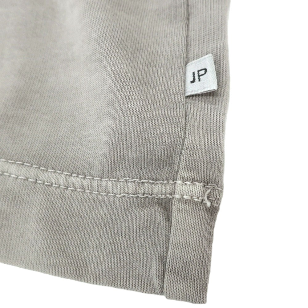 【中古】ジェームスパース JAMES PERSE ダメージ加工 コットン クルーネック 半袖ポケットTシャツ ストーン【サイズ3】【 状態ランクB 】【 メンズ 】